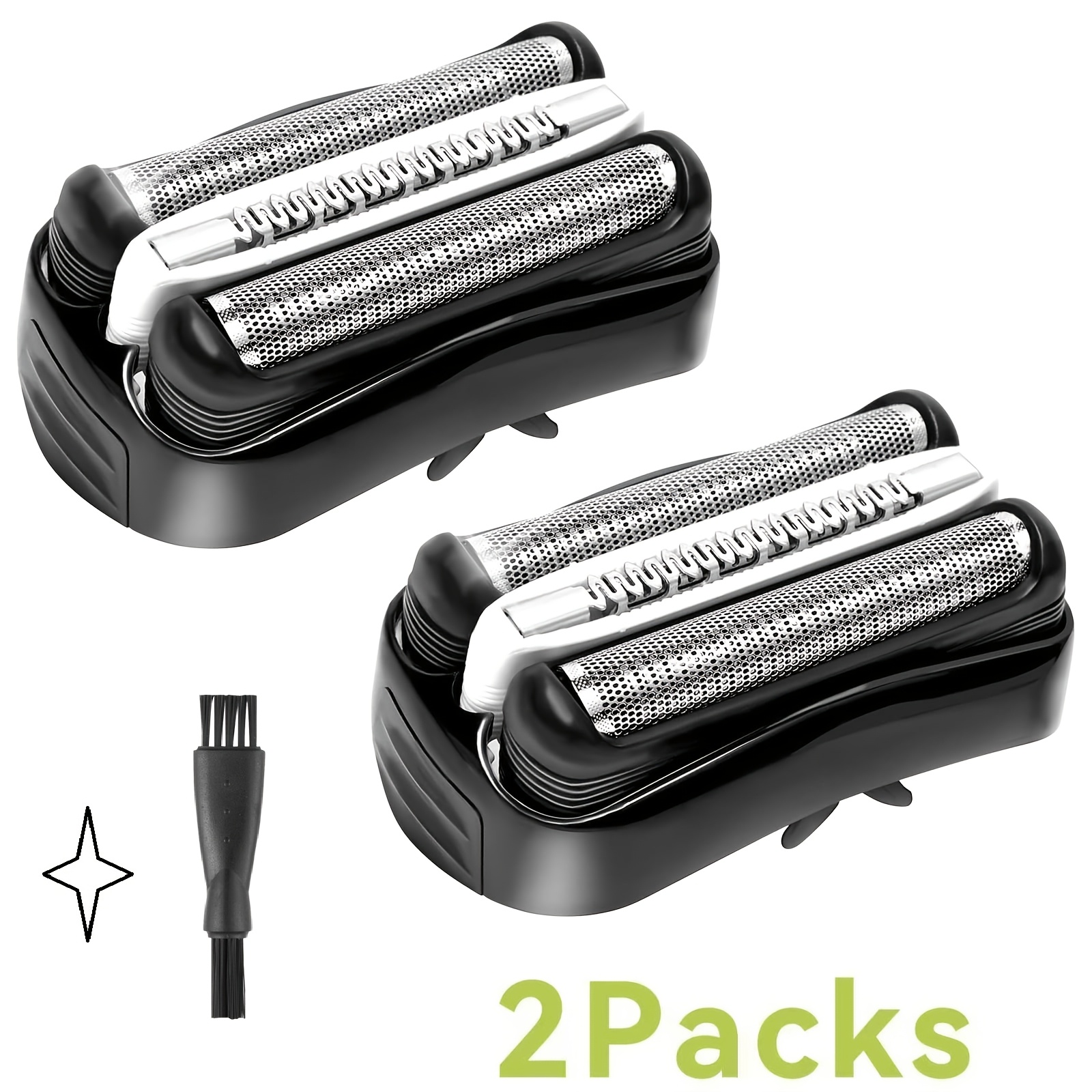 Image of 2026 Perfect Replacement Shaver Head For - Fits 3010s 3020s 3040s 3050c 3080s, Precision Foil And Cutter, Close And Comfortable Shaving, With Cleaning Brush