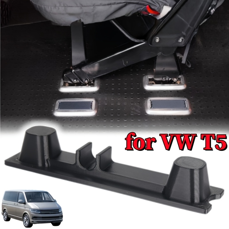 1pc Rear Seat Bracket Cover For Vw T5 Plastic Quick-release Seat Mounting Cover Car Seat Bracket Accessory