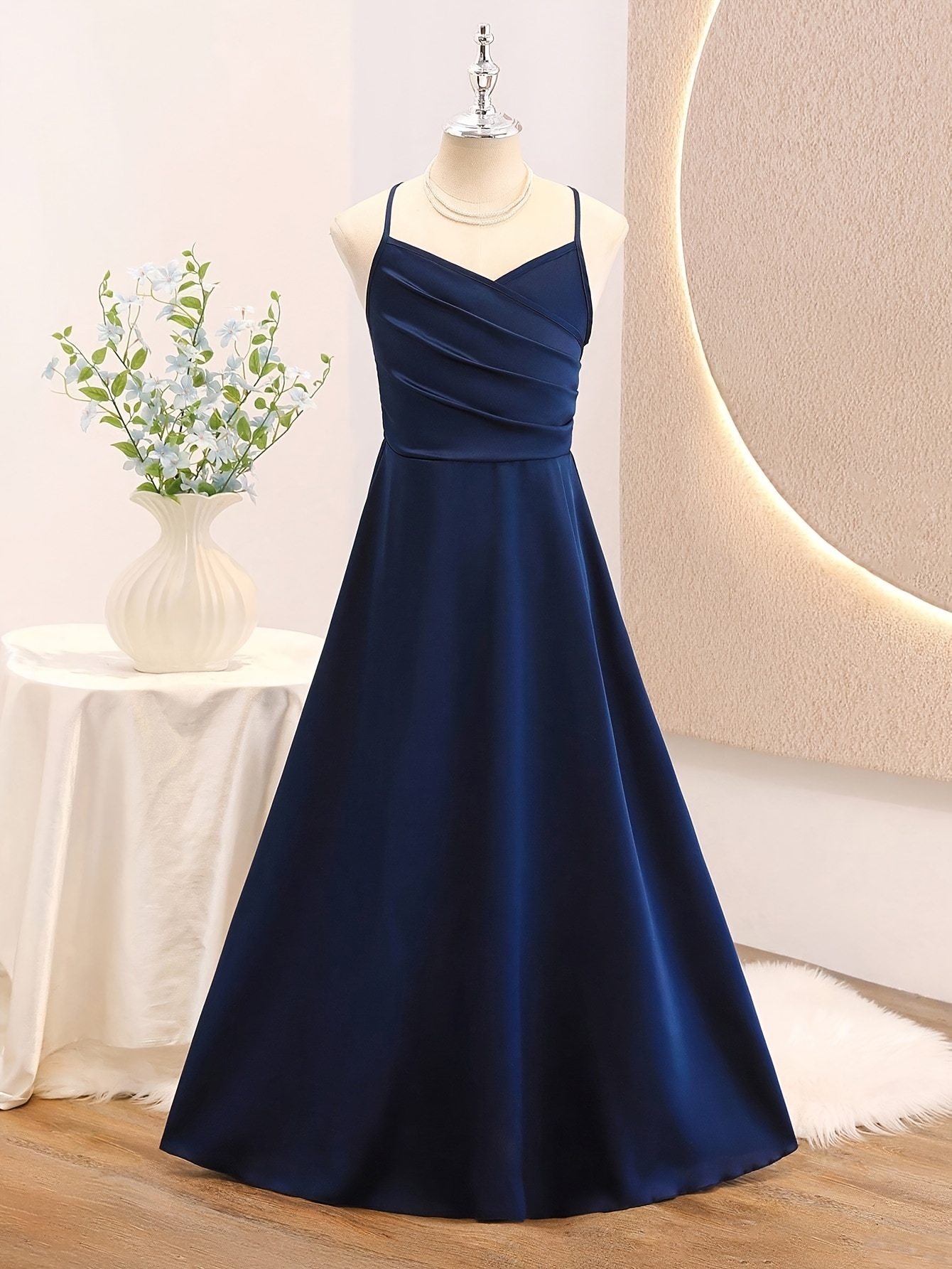 blue prom dresses for 12 year olds Unique blue tulle lace long prom dress, blue lace tulle evening dress –  dresstby main image 0