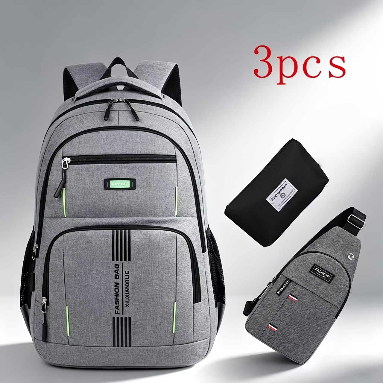 Temu – TEMU Genuine Leather Backpacks, Colorful Cowhide Spliced Single-shoulder Crossbody Bags, Casual Backpacks