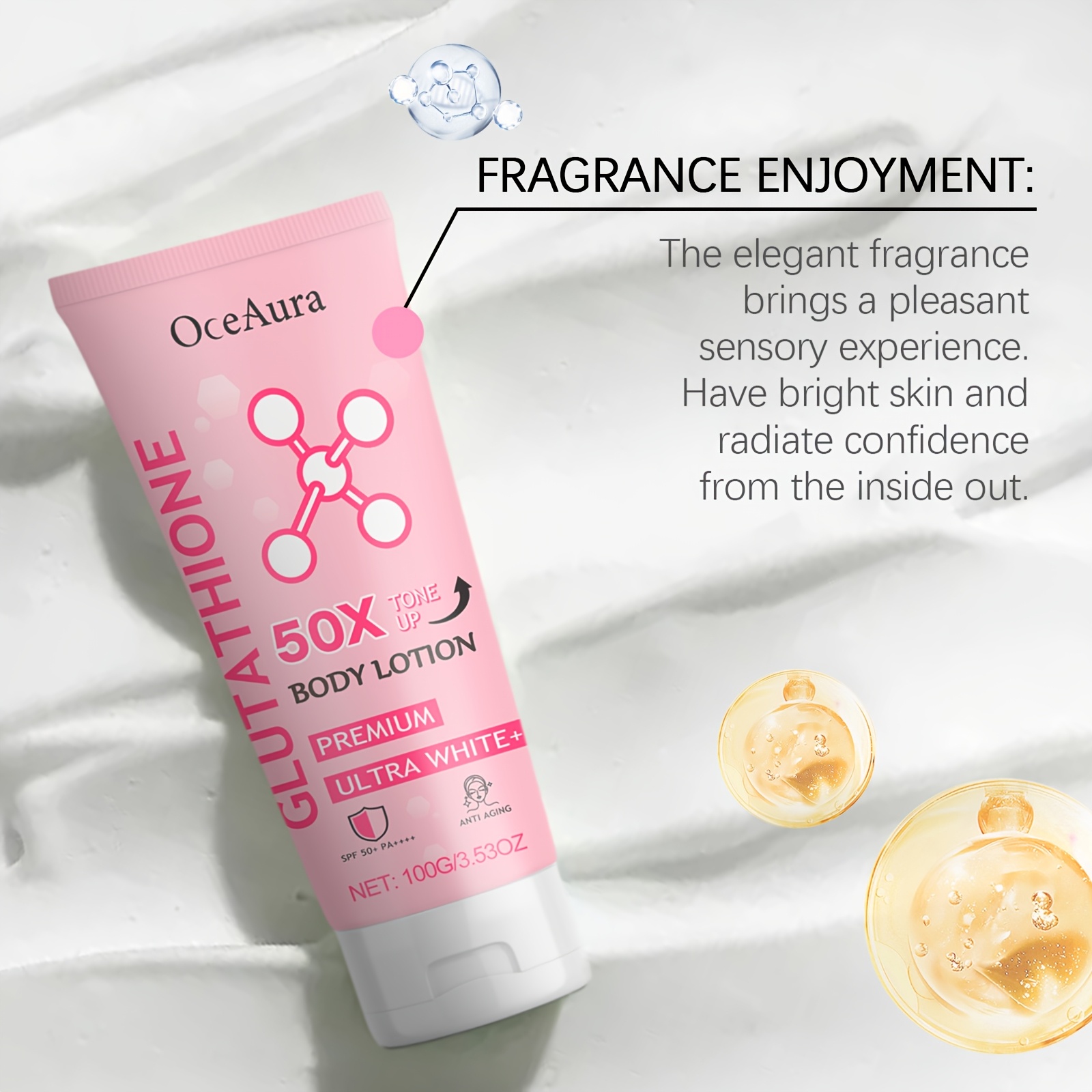 glutathione 50x body lotion 1pc glutathione 50x tone body lotion moisturizing soft light