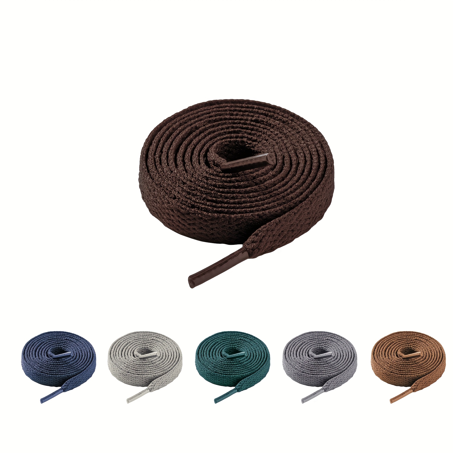 TEMU Lacets Plats Knixmax pour Baskets, Lacets de Sport, Lacets Durables pour Chaussures de Marche, Bottes de Randonnée, Lacets de Remplacement pour