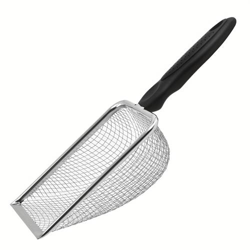 3 piezas de herramientas de cribado de suelo para jardín y - pala para de gato con malla de 2.0/3.5/5.5 mm