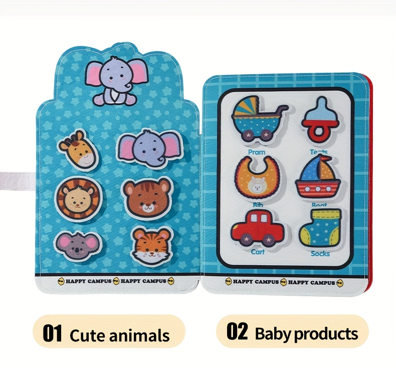 designed for babys enlightenment sticker book   used repeatedly   hand eye coordination and concentration   development of cognitive   Product details 3