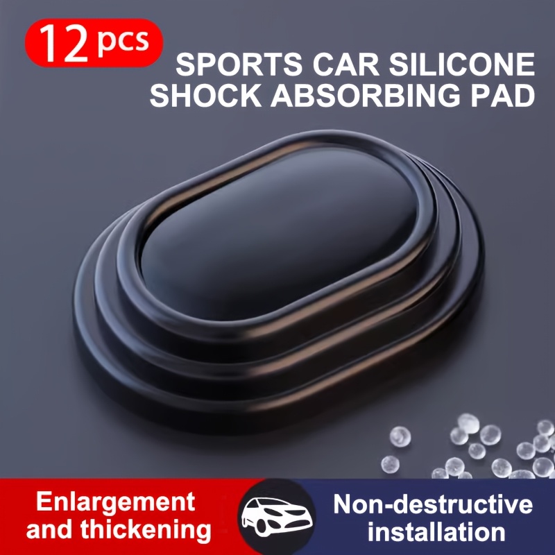12pcs Oval Car Shock Absorber Spacers