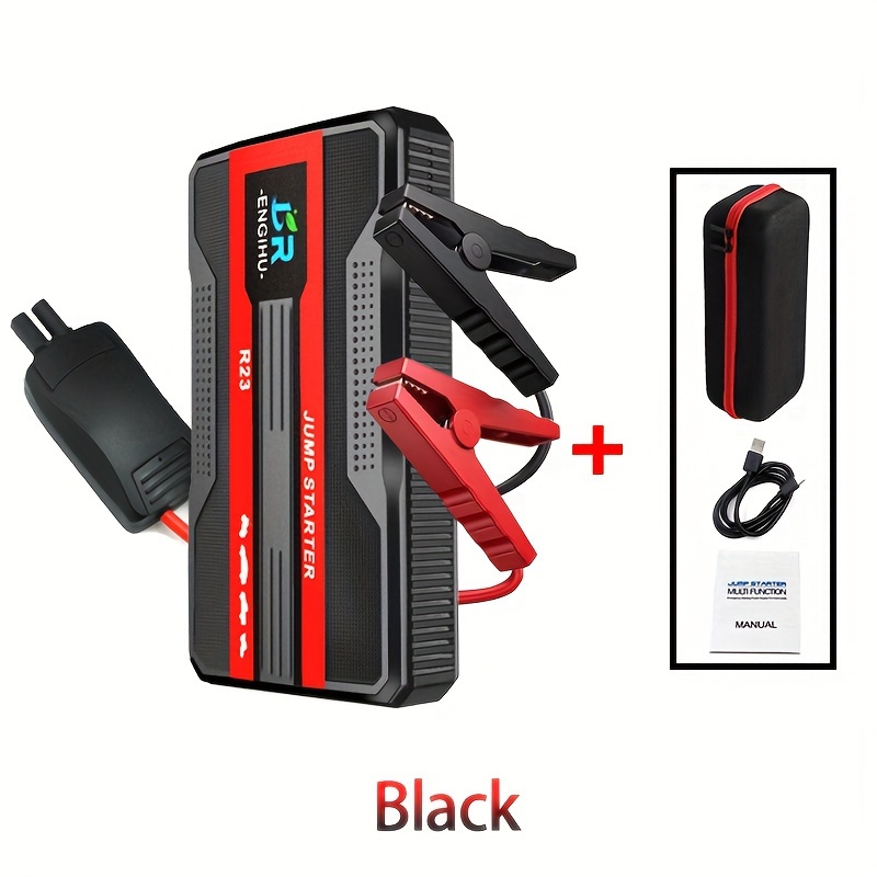 Image of Factory Universal Car Battery Jump Starter 12v Portable Smart Start Clip Car Battery Booster Power Bank Starting Device Car Starter