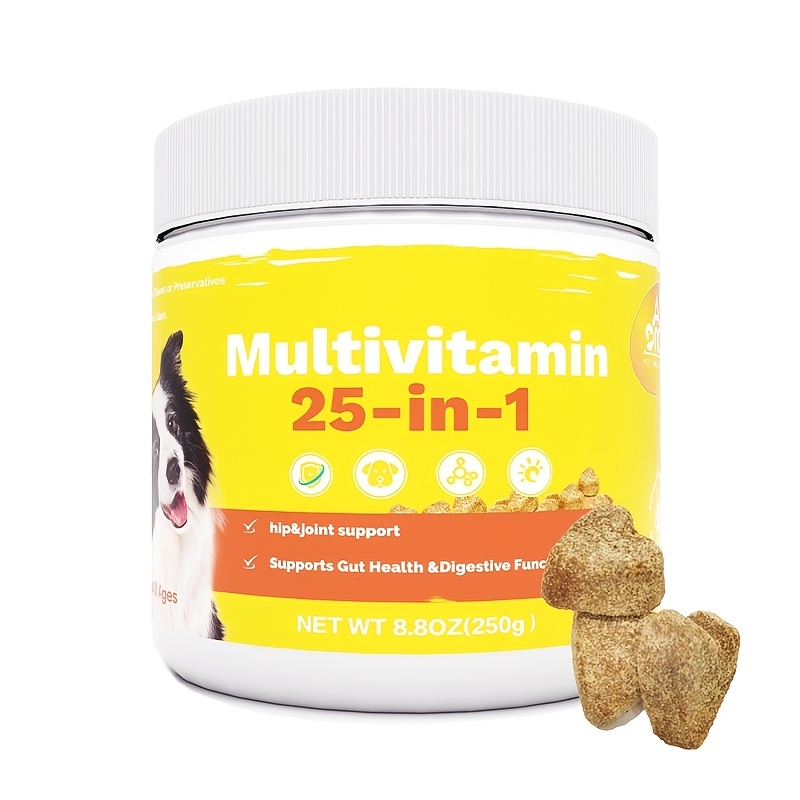 25-in-1 Multivitamin For Dogs And Cats, Supports Liver, Skin, Gut, Heart, Performance, ,, Support A Health Dogs 8.8oz