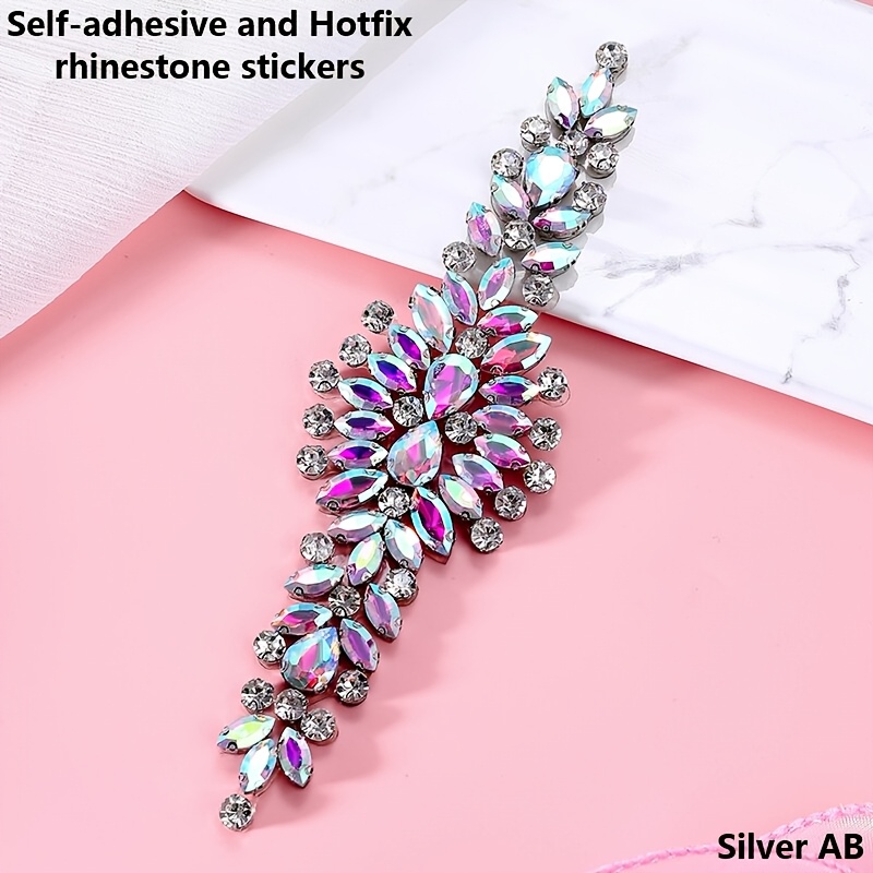 Self-Adhesive Hotfix Rhinestone Stickers for DIY Projects