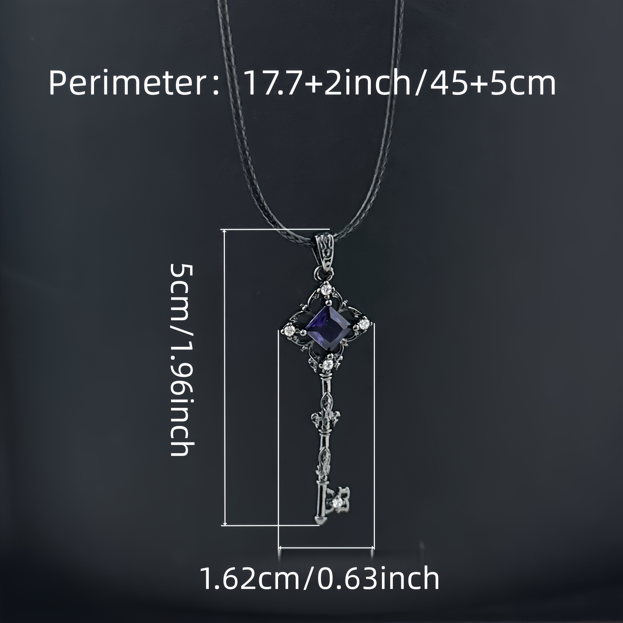 Tower Necklace Pendant Peripheral High-end Retro Cartoon Anime
