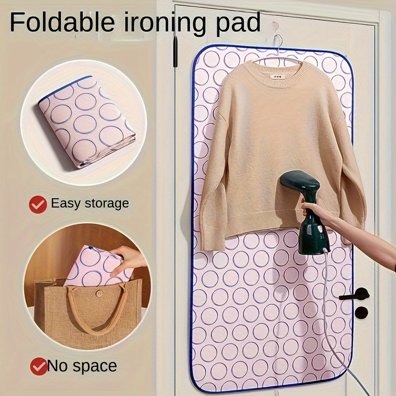 

Foldable Portable Ironing Mat - Polypropylene Heat-resistant, Non-slip, , Travel And Home Use, Suitable For All - 1pc