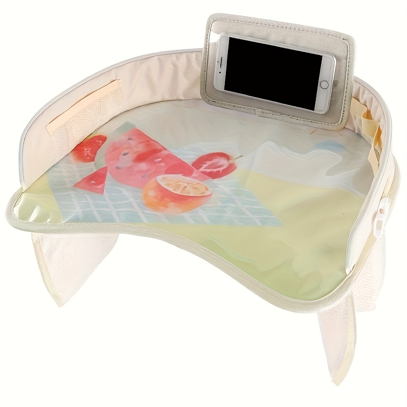 Car Child Safety Seat Tray Cartoon Car Storage Children' Table Multifunctional Stroller Children's Small Table Board