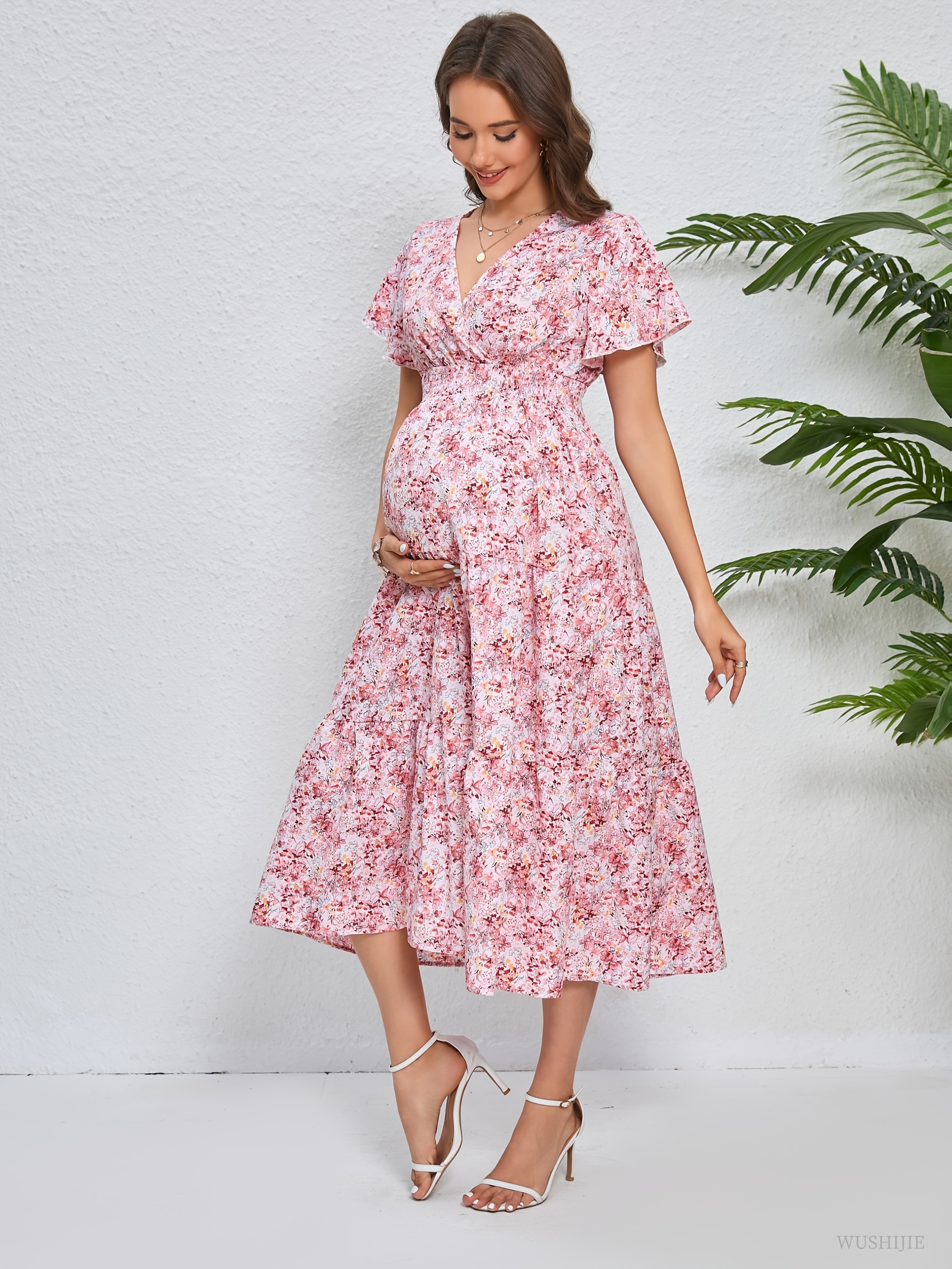 myntra cotton maxi dress Pink Myntra Organic Cotton Maxi Dress Buy Sangria Floral Printed Pure Cotton  Tiered Maxi Dress Dresses For Women 32417127 Myntra