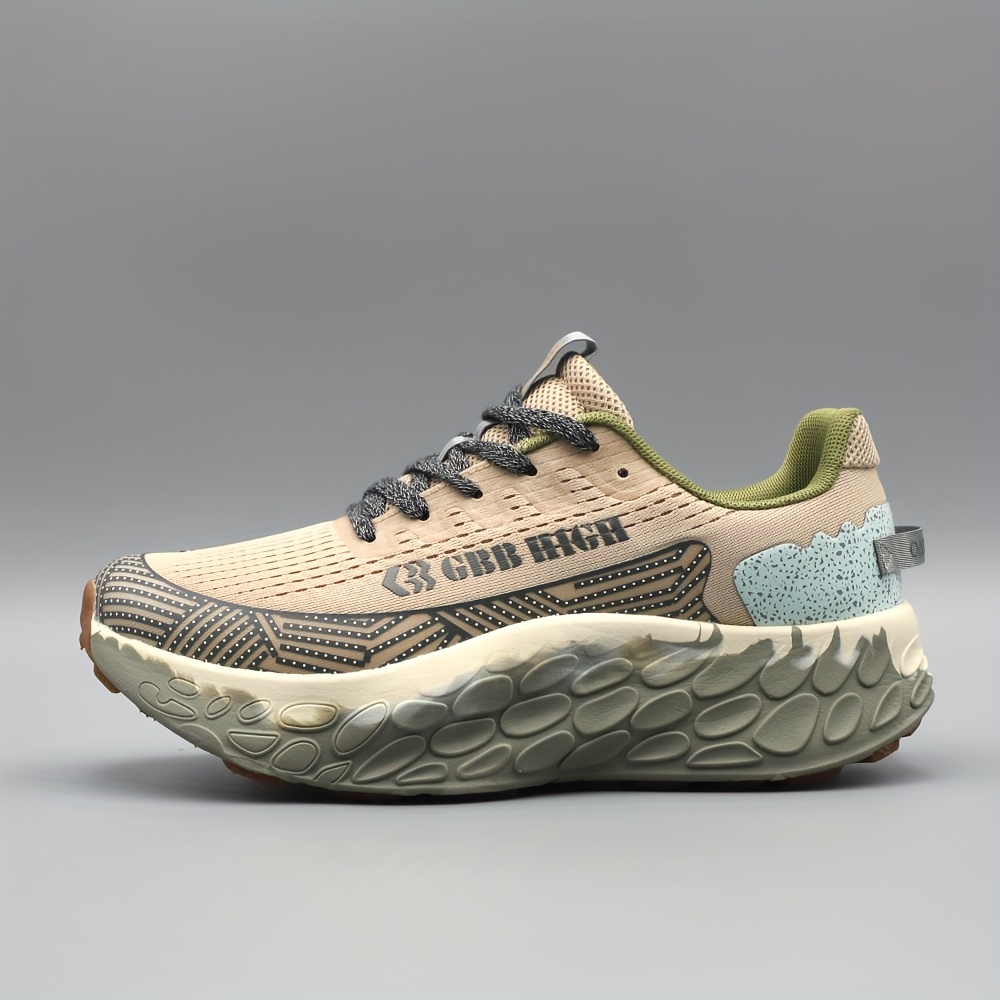 Men'S Thick-Soled Height-Increasing Sports Casual Shoes, Comfortable And Lightweight, Shock-Absorbing Outdoor Jogging Shoes, Slip-Resistant And Breathable Hiking Footwear