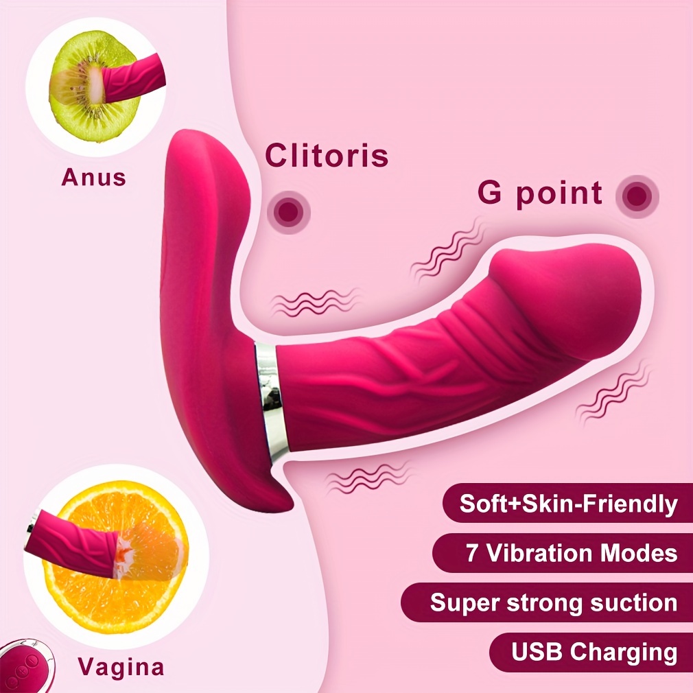 Wearable G spot Clitoral Vibrator With Remote Control - Temu France