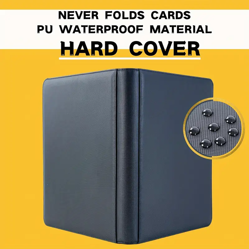 hard sleeve card binder Amazon.com: Toploader Binder,Toploader Hard Cases, 9-Pocket Pages Sleeves Hold up 288 Cards.Toploader Card Binder with Sleeves for 34 rigidCard Holder(black) : Toys & Games