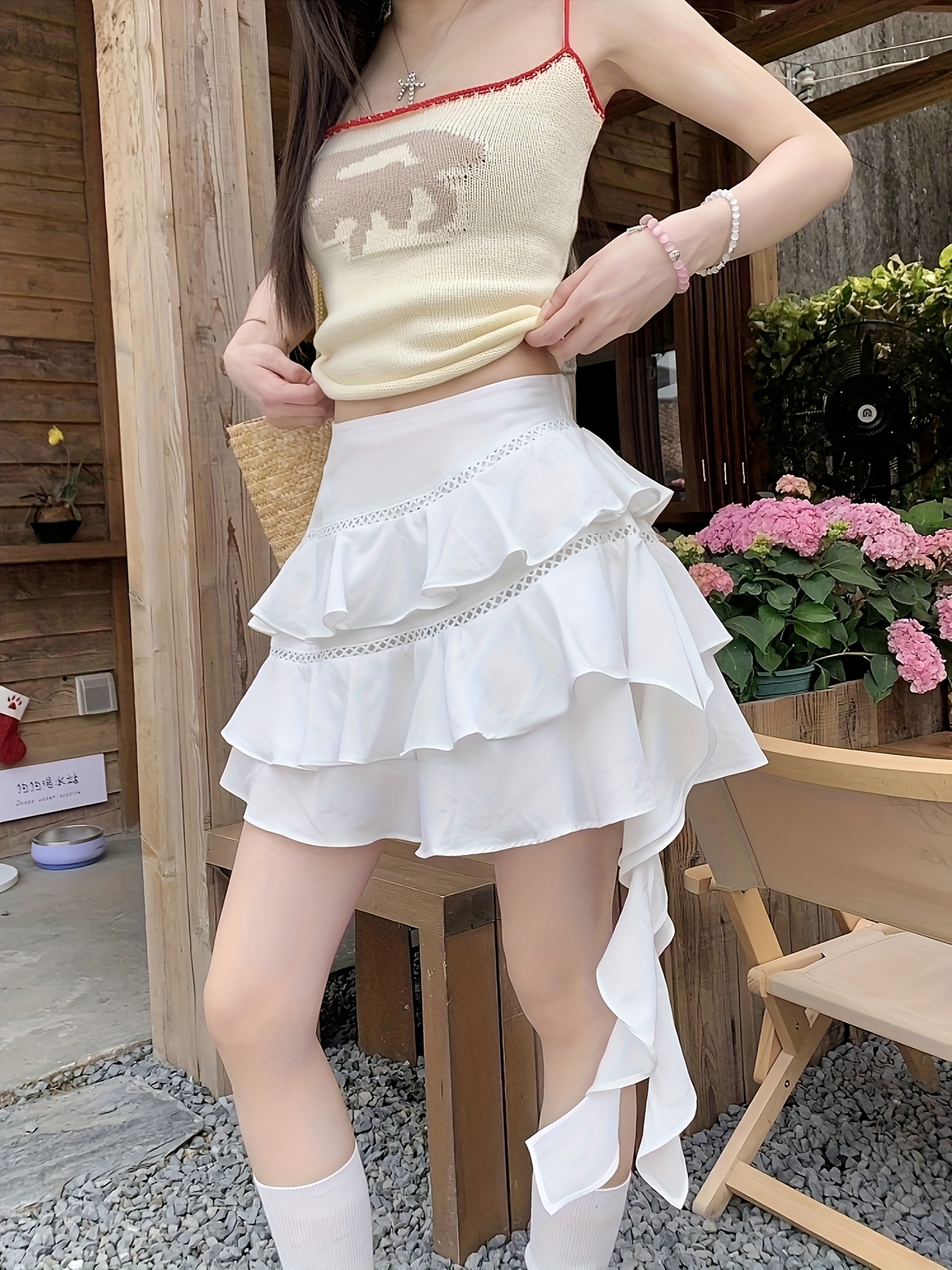 falda ballet en vintage mujer asimétrico Temu Mexico