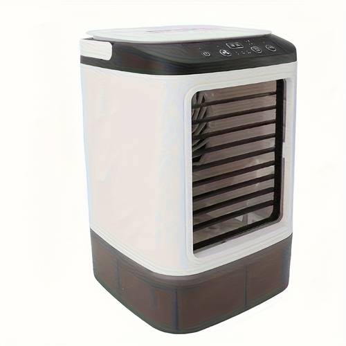 in mini portable cooling usb air conditioner fan humidifier 25db 900ml water tank 6 hour timer suitable for home office instant cooling ideal for holiday gifts