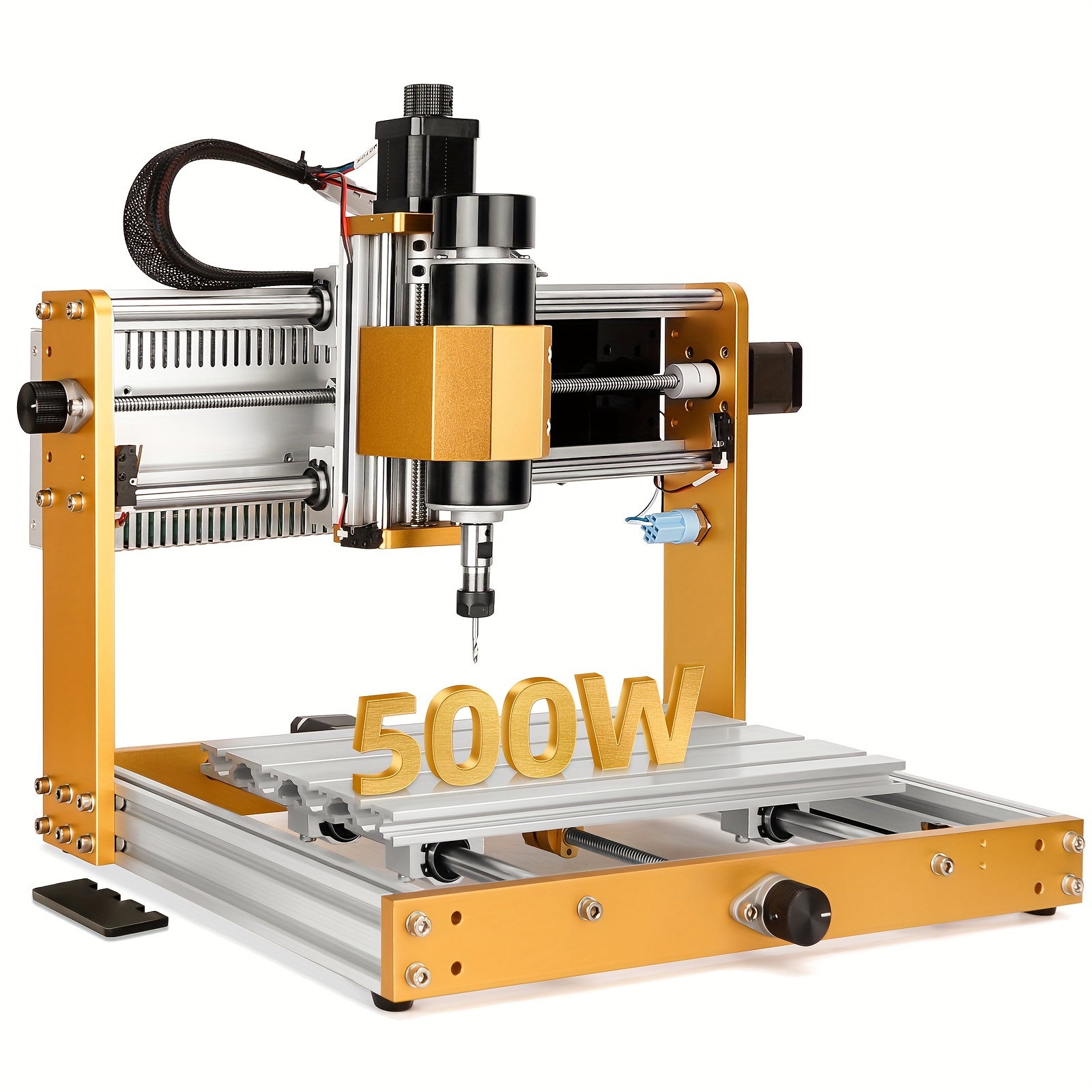 LUNYEE 3018 PRO MAX CNC stroj 500W celokovinski CNC rezkalnik 3- omejevalni stikala & zastojevalnik z GRBL offline nadzorom za rezanje lesa