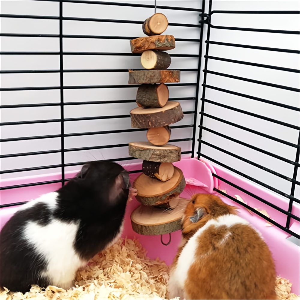 17pcs Bunny Toys Set for Interactive Fun with Small Pets