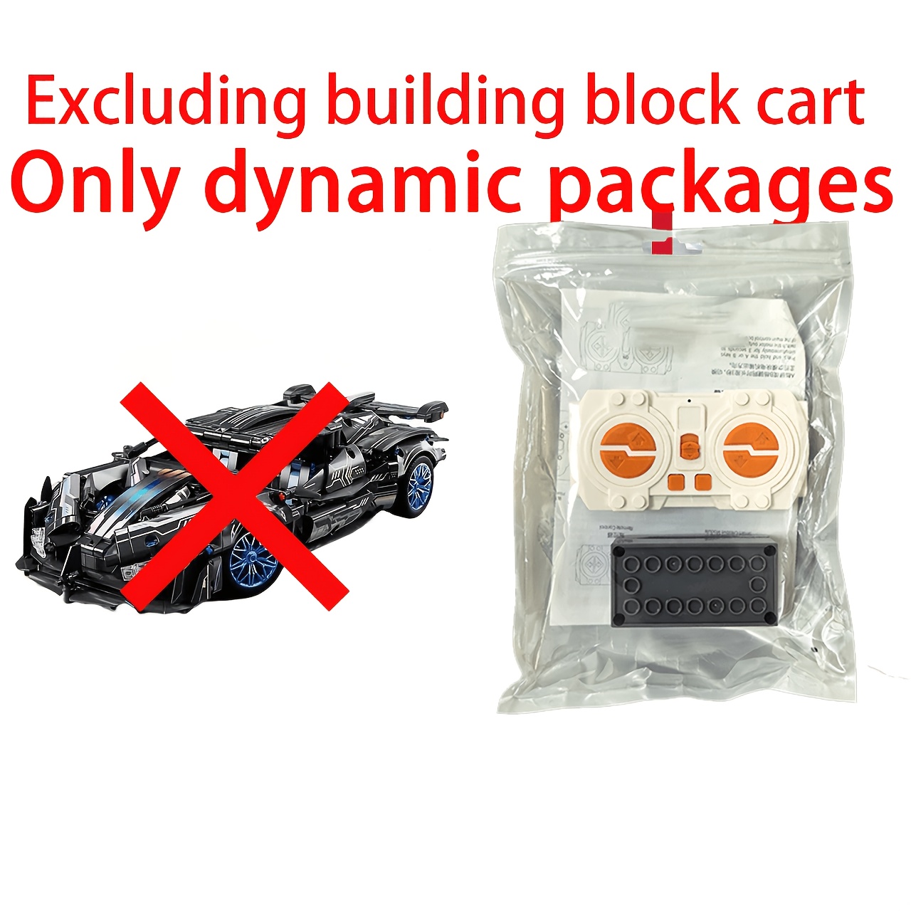 Image of 1211pcs Black Sports Car Building Blocks Puzzle Game, Assembly Car Model, Bedroom Ornament, Gift For Birthday Day Halloween Thanksgiving Christmas