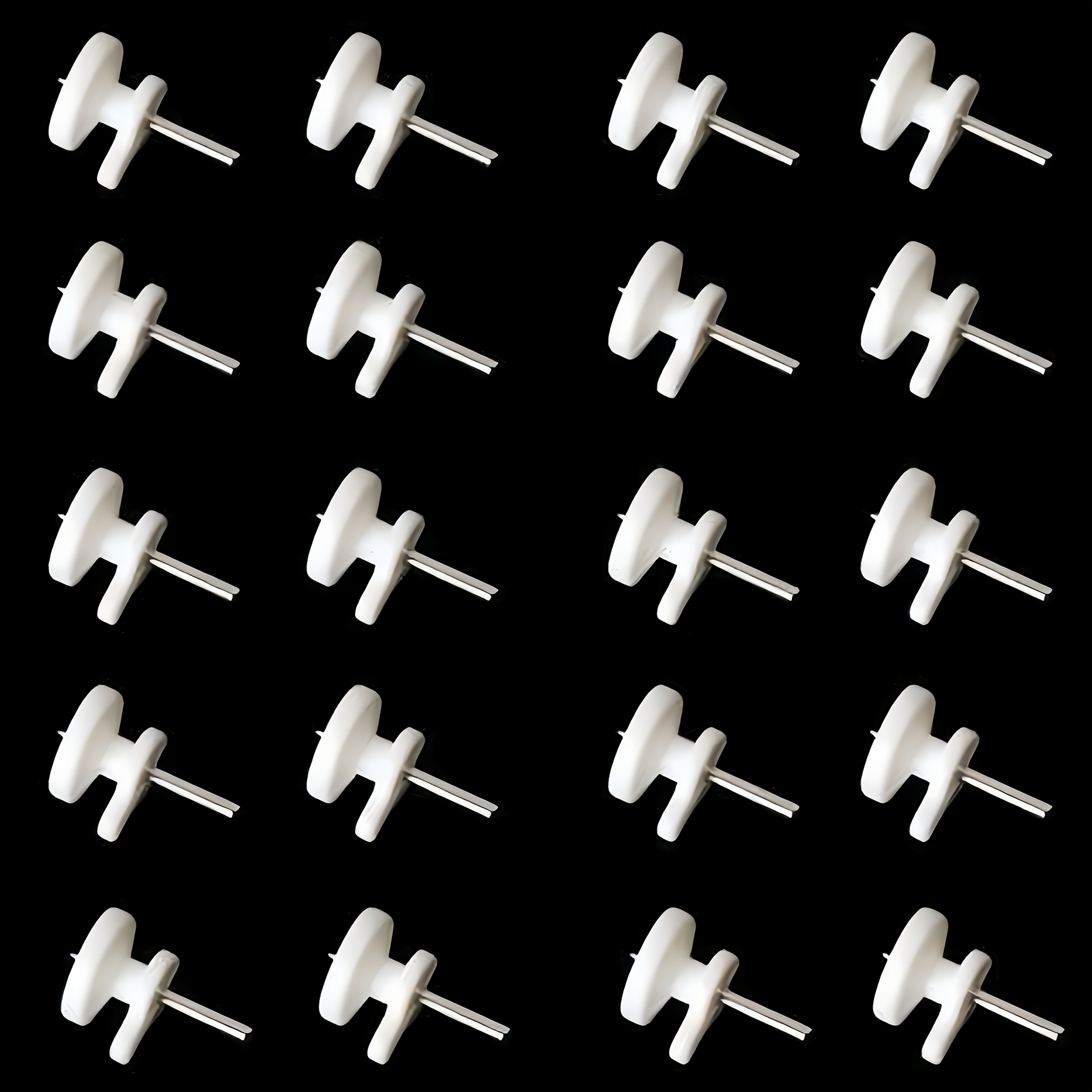 20pcs/1 Set Small Picture Frame Damage-free Hooks, Invisible Nails, Damage-free Wall Hooks For Photo Walls
