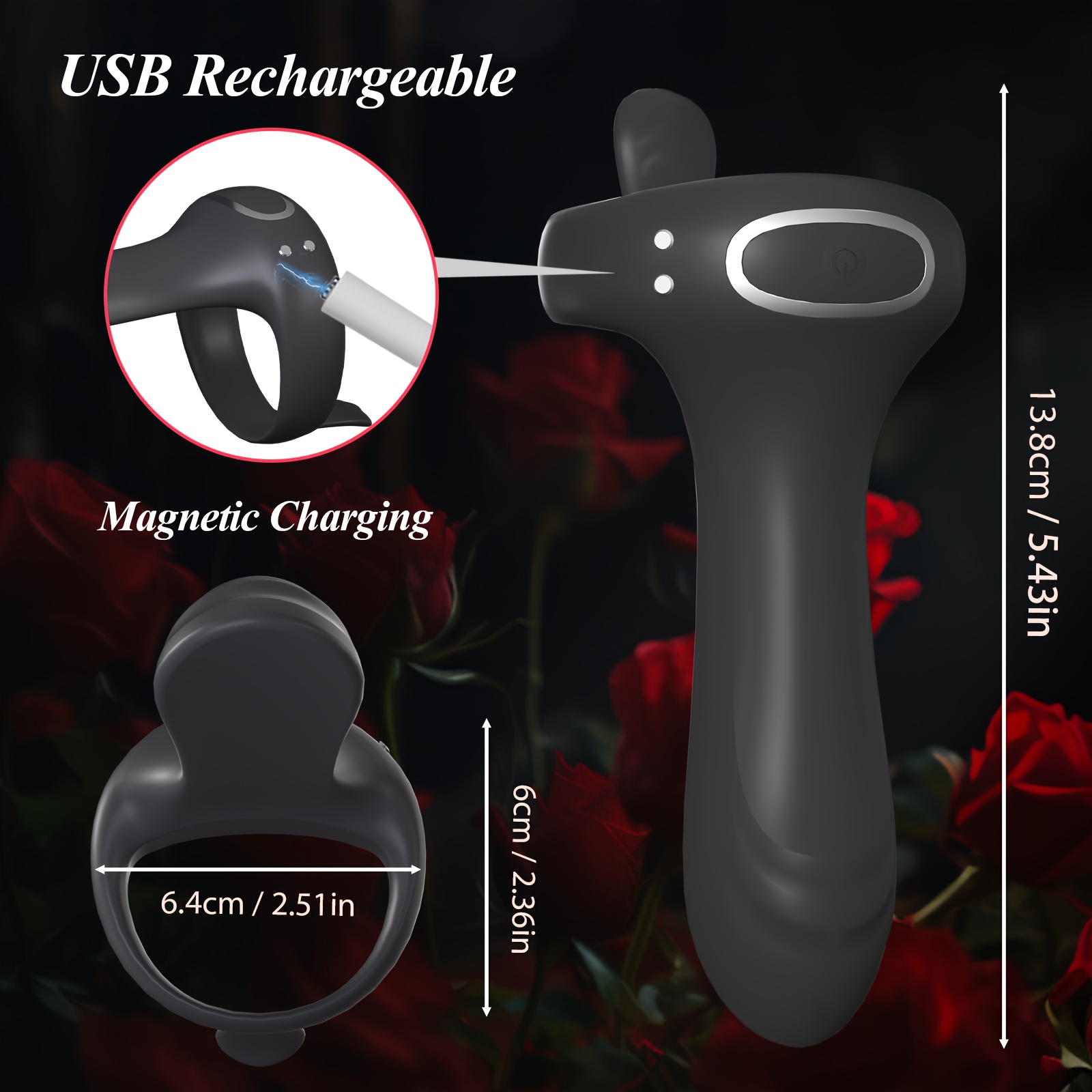 vibrating sleeve ring couples - Temu
