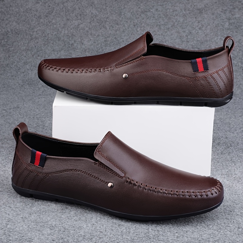 TEMU Comfortable : Black And Brown Versatile Casual Shoes For And Shopping
