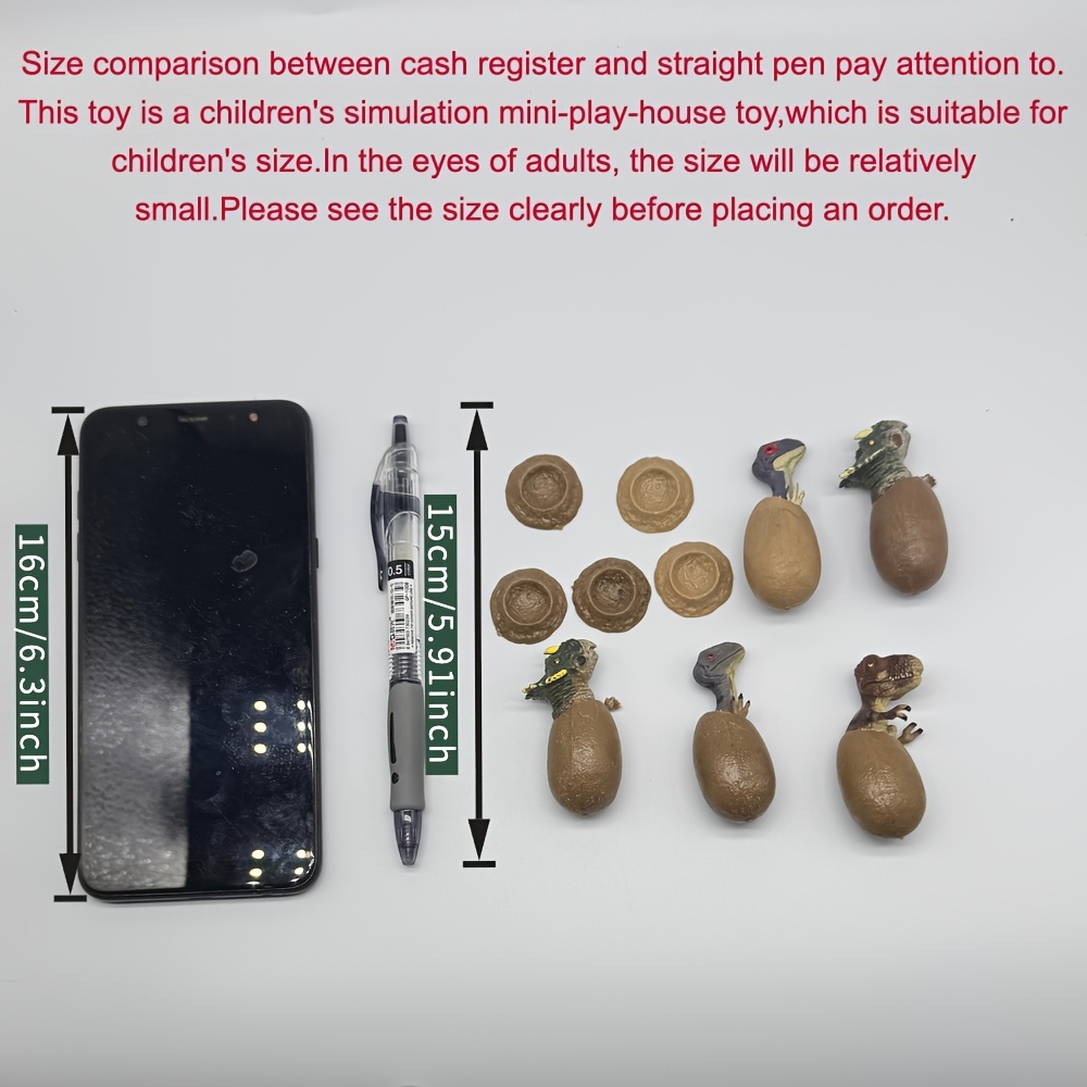 5pcs Dinosaur Egg Set with Display Base for Collectors