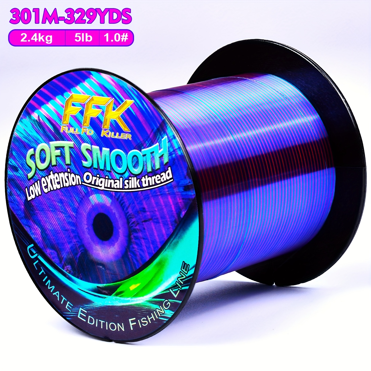 ffk fishing line 2025 new lure line taiwan fishing line blue - Temu