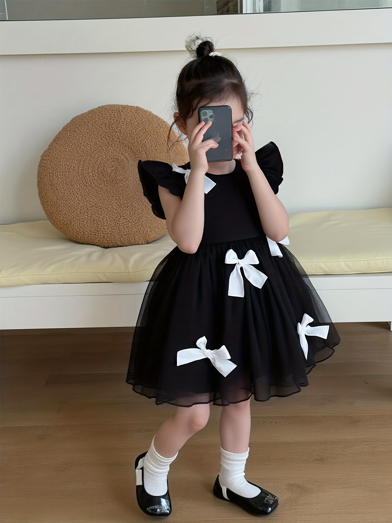 big bow dress