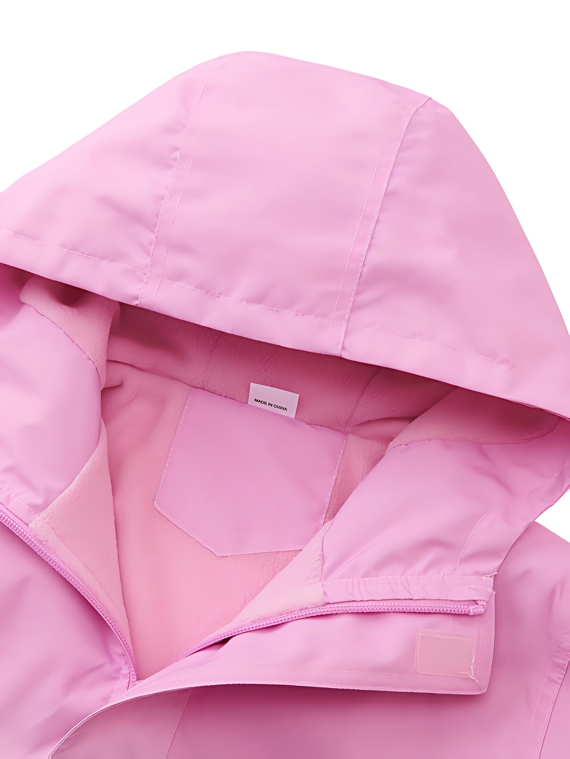 Children's Gradient Outdoor Jacket with Hoodie
