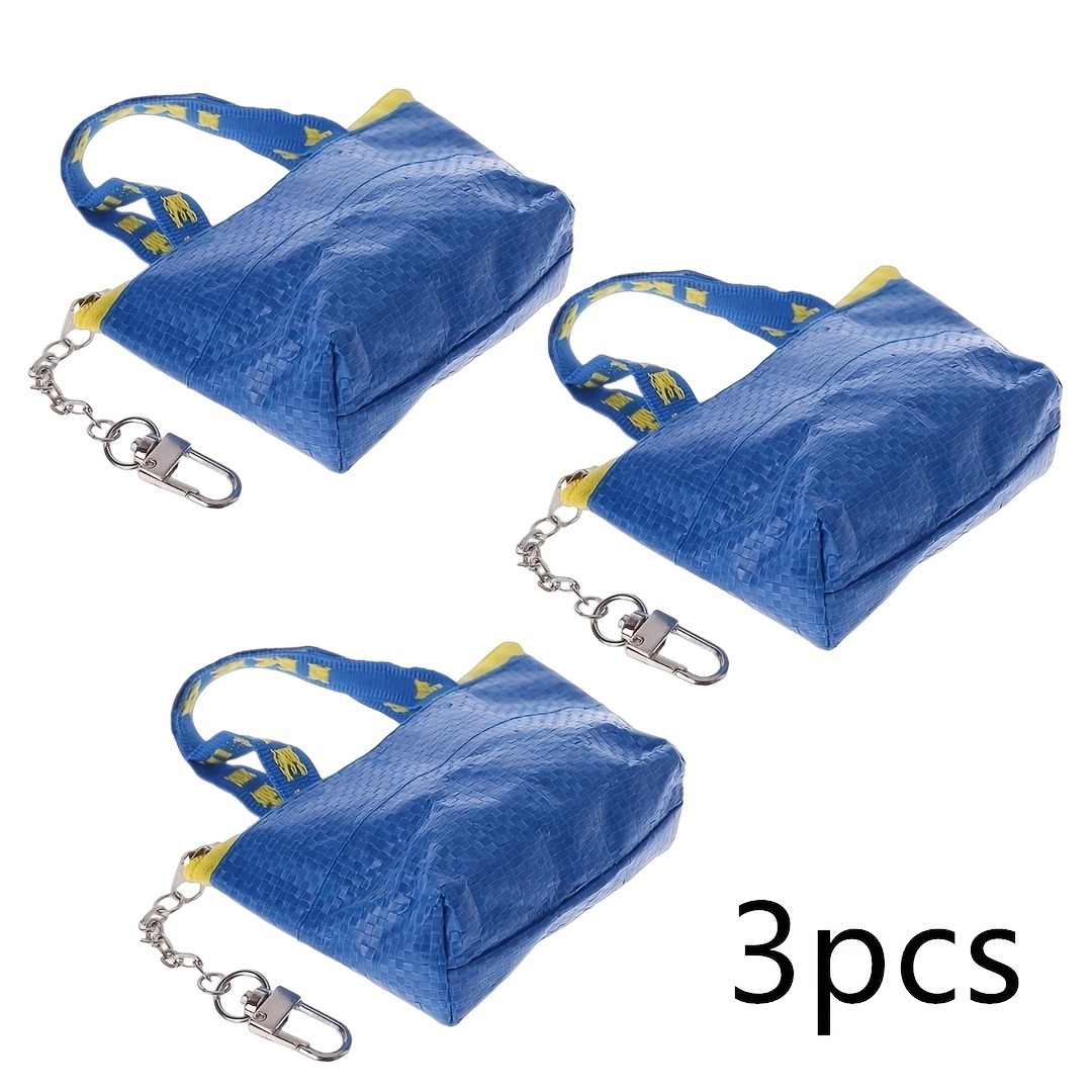 E-shop 2/3 Stück Niedlicher Schlüsselanhänger Mini Münzfach mit Kartenhalter Tasche
