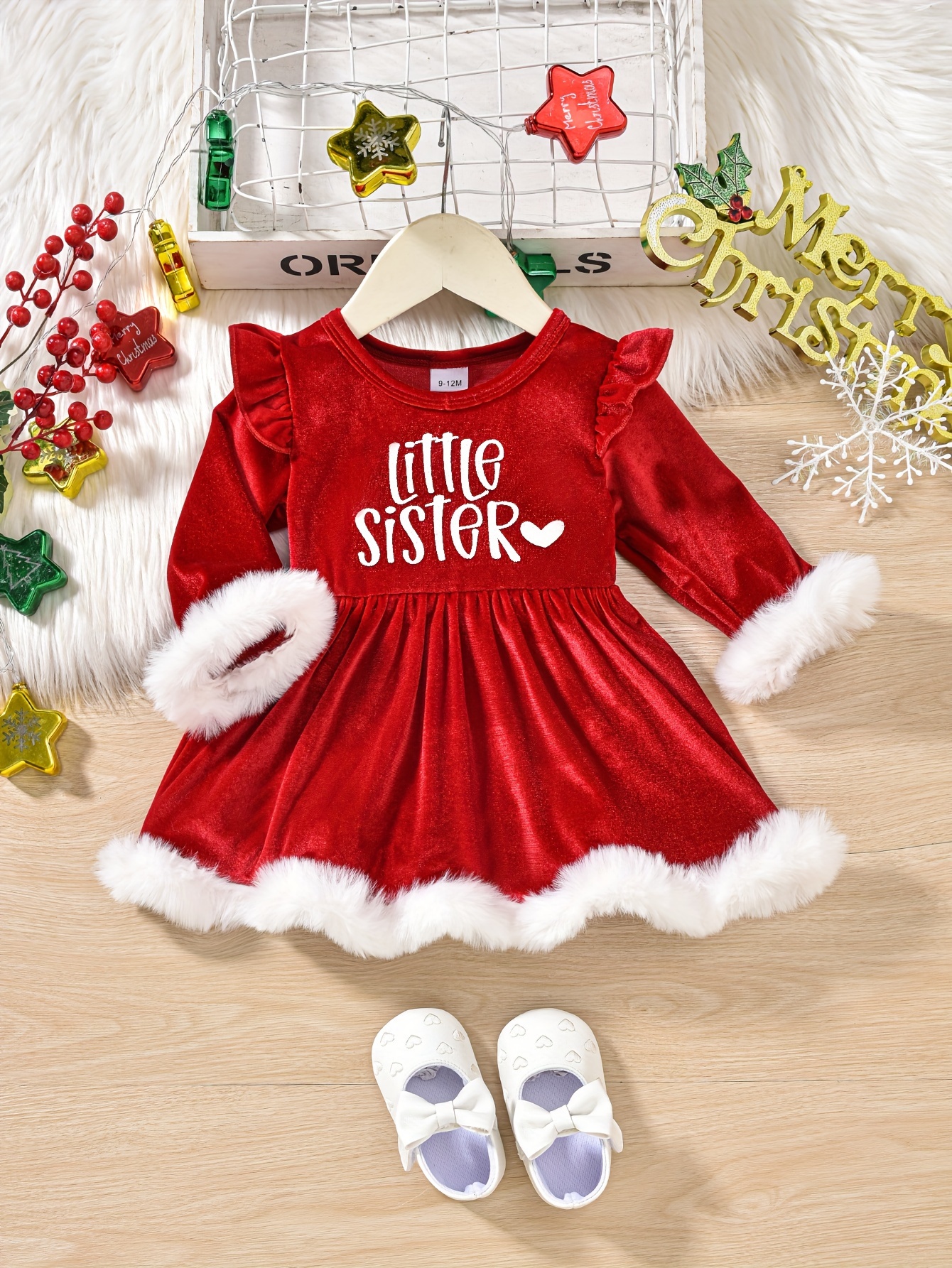white christmas dresses Festive LED Princess Gown main image 0