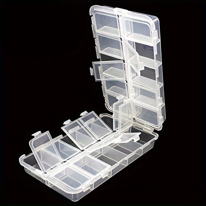 1pc Folding Fishing Tackle Box/fishing Tackle Accessories Box Box Accessories Box
