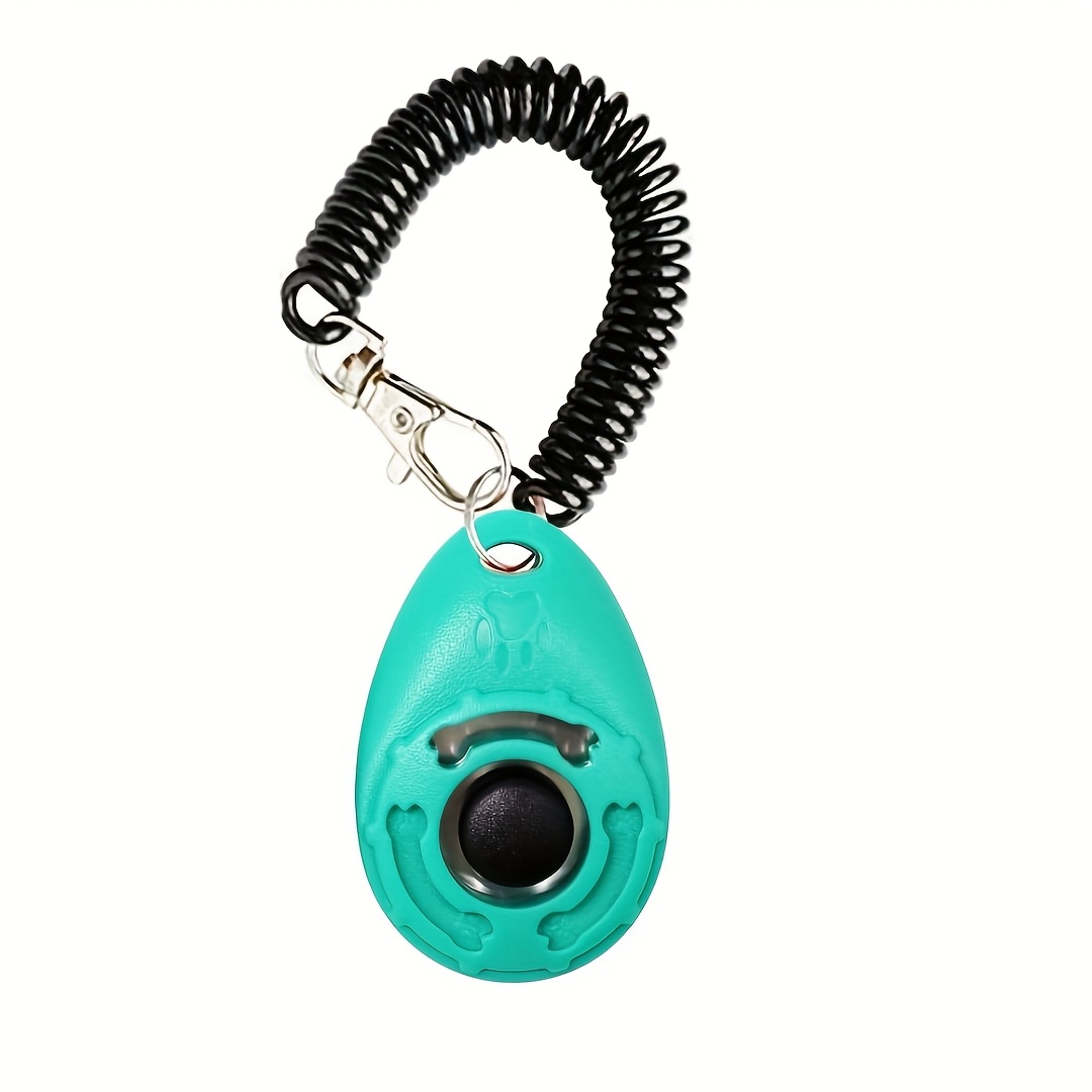 High-quality Abs And Stainless Steel Clicker For Effective Dog Training - Ideal For Behavior Correction, Sit-ups, And Toilet Training - Durable Pet Training Tool For All Breeds