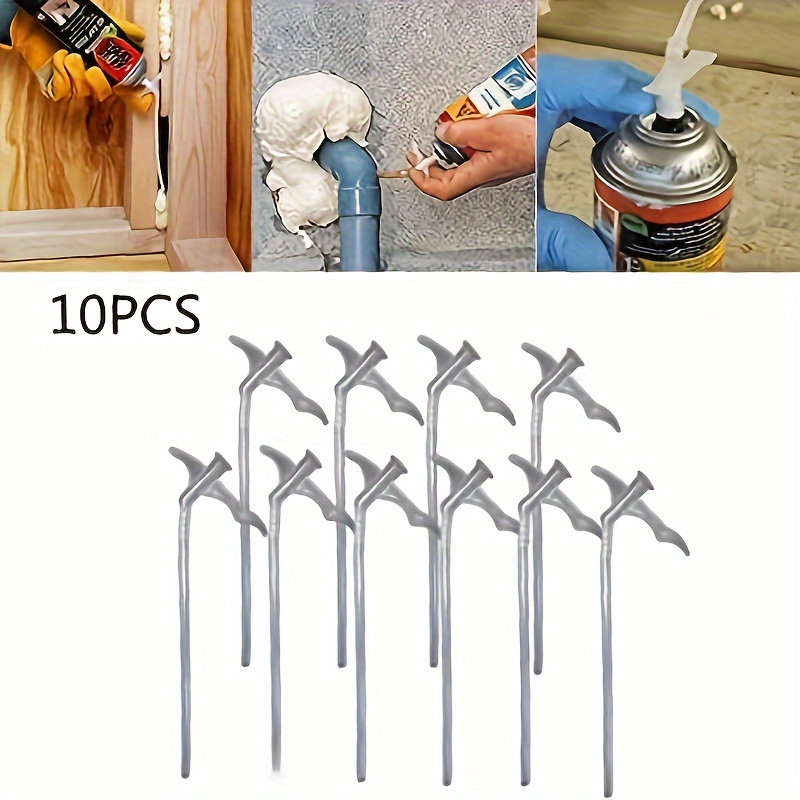 

10pcs Spray Foam Replacement Tube, Spray Foam Nozzle, Gap Filled Insulation Foam Spray, Diy Spray Foam Replacement Tube