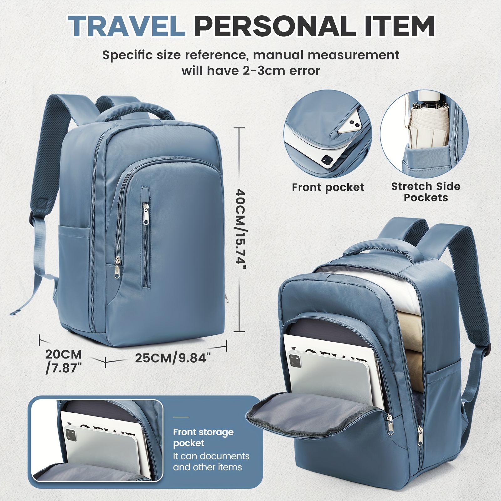 airline approved backpack 40 20 25 backpack women Temu Oman