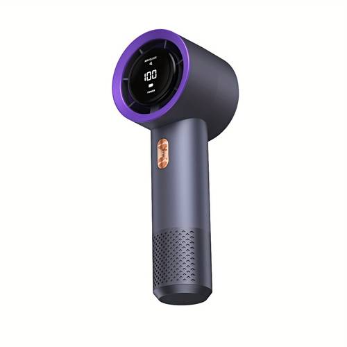 A Compact, High-Velocity Fan That Functions As a Mini Portable Air Conditioner, Featuring Six Fans And 199 Adjustable Settings for Extended Battery Performance