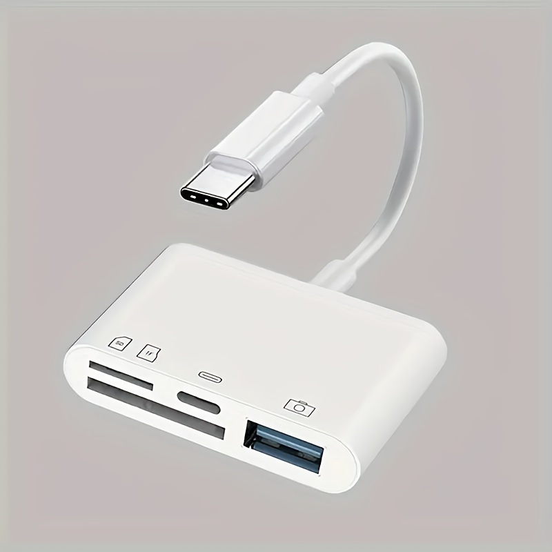 Lector de tarjetas SD para iPhone, [certificado Apple MFi] con puerto  Lightning de carga, adaptador de tarjeta de memoria micro de alta  velocidad