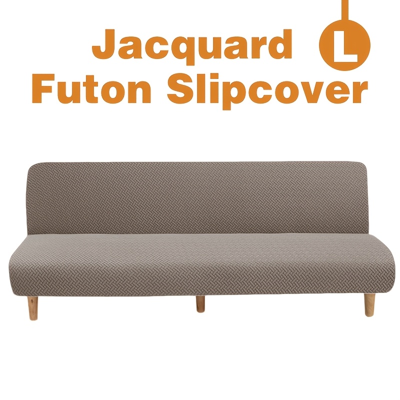 TEMU 1pc T-shaped Jacquard Sofa Bed Cover, Protective Cover For S/m/l Sofa Beds