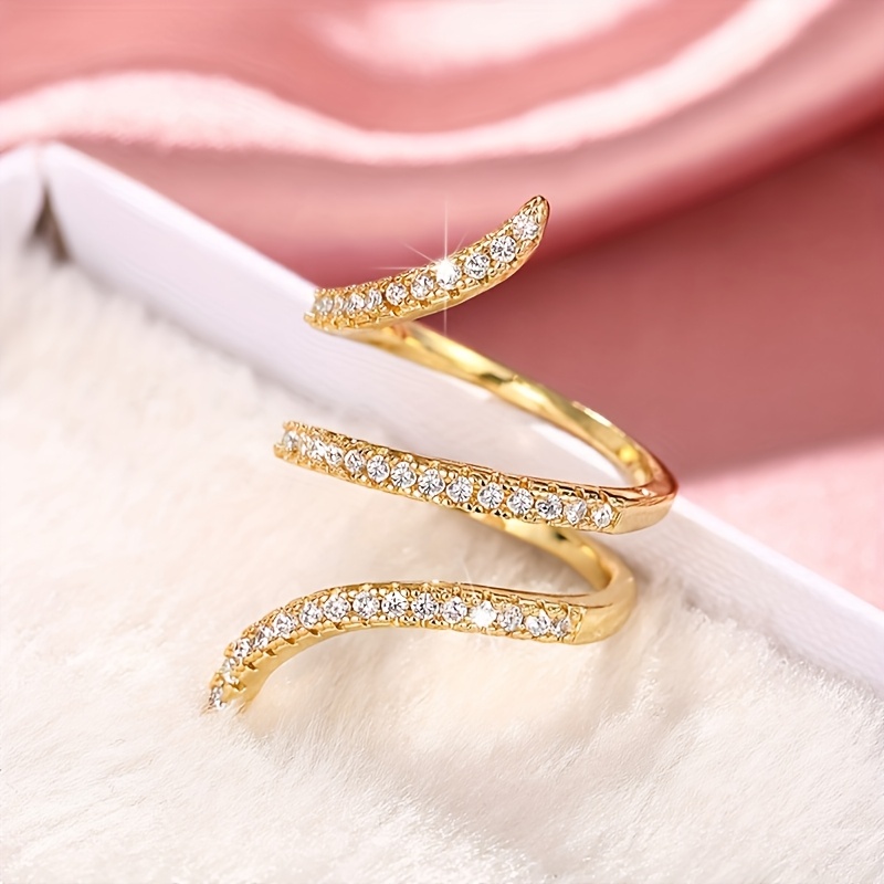 Creative Intertwined Lines Lady's Ring