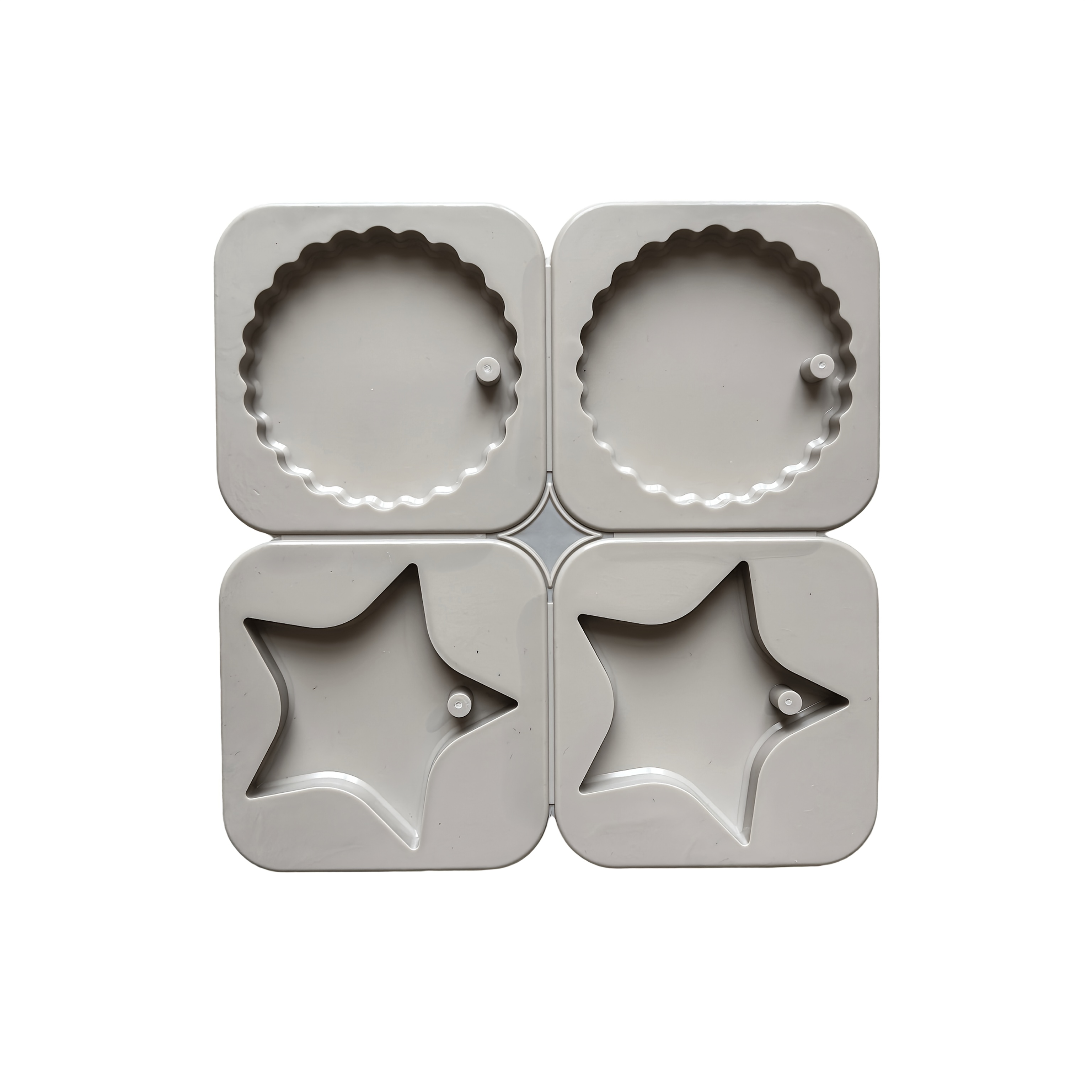 TEMU 1 pz Stampo in silicone per diffusore di a forma a stella, gesso, ciondolo per gioielli a , stampo per tavolette di cera profumate per la