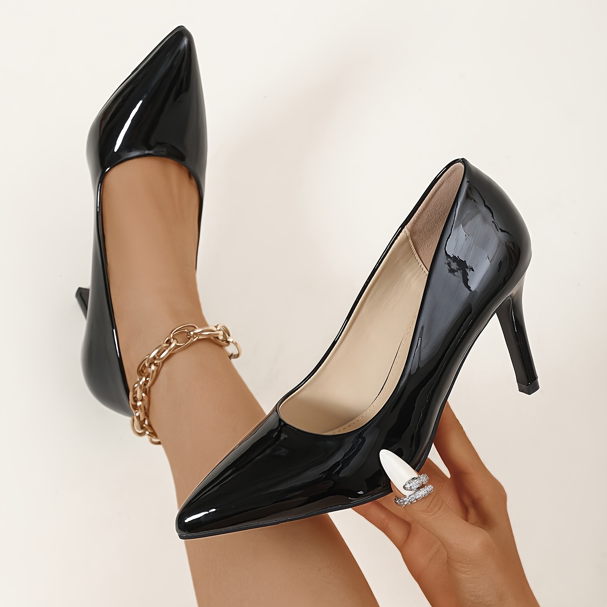 black heels for formal dress Sofie-Black main image 0