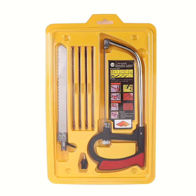 1 set durable steel devil saw versatile curve multi function mini   for diy woodworking safe reliable   saw with rugged case details 1