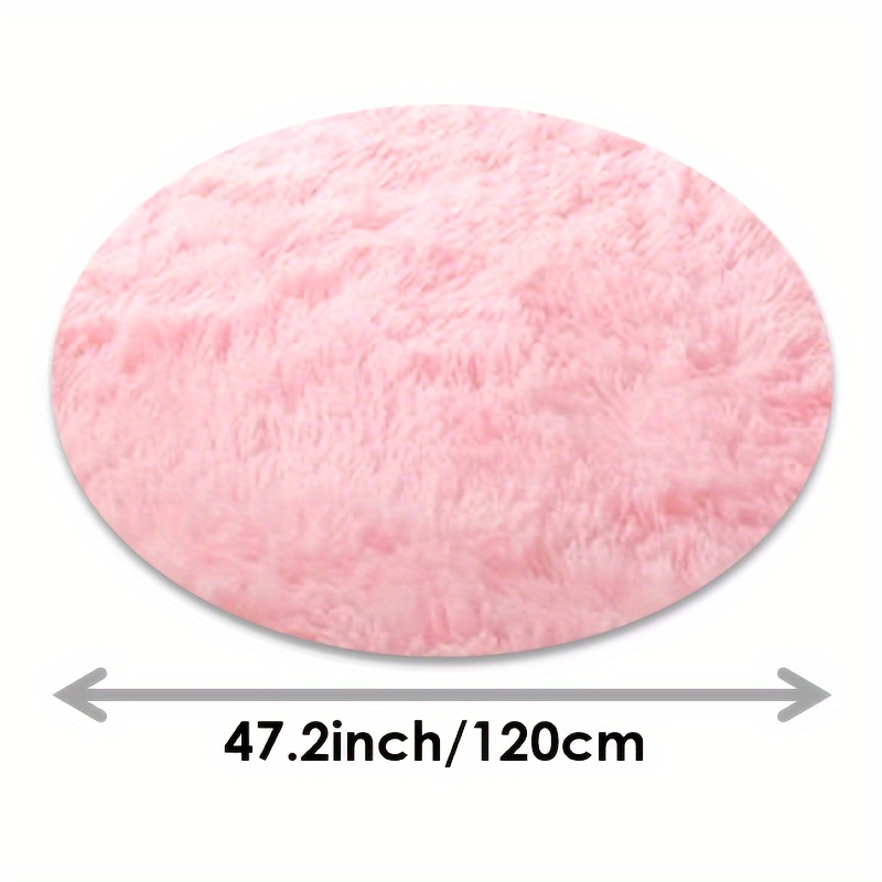 TEMU 1 Round - Living Room, Bedroom, Dorm, Daycare Decor - Non-slip & Fluffy, Lightweight Christmas, Halloween, Easter, Hanukkah, Thanksgiving