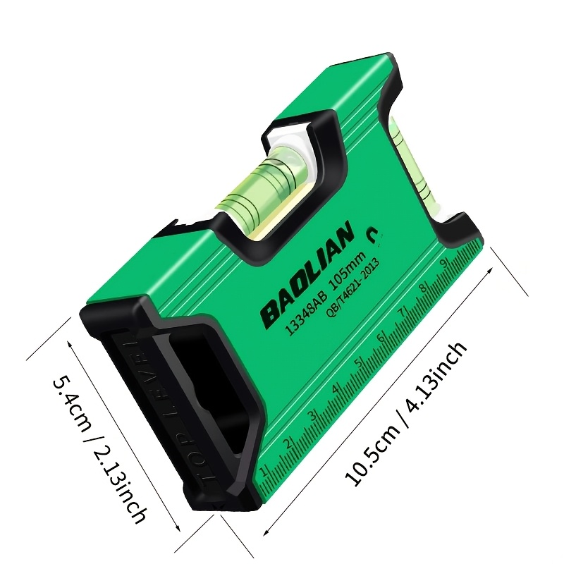 High-precision Level Ruler With Strong Magnetic Fan-shaped Small Mini Flat Water Ruler Ruler Level Ruler
