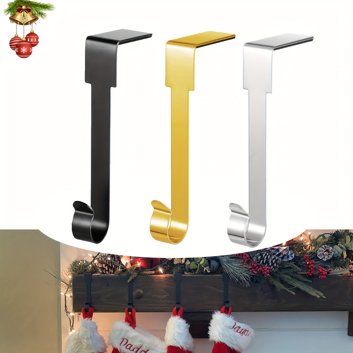 

Metal Christmas - & Fireplace For Decorations, For Halloween, Easter, , New (1pc)