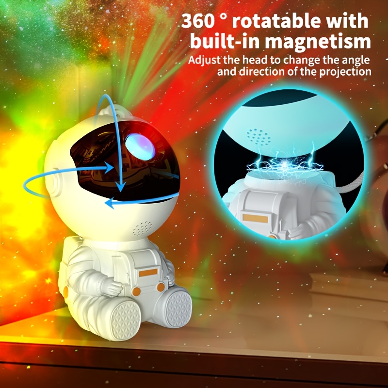 projector starry night led nebula lamp dimmable and color changing function desktop decoration infrared sensor suitable for room decorations plug supply no battery details 3
