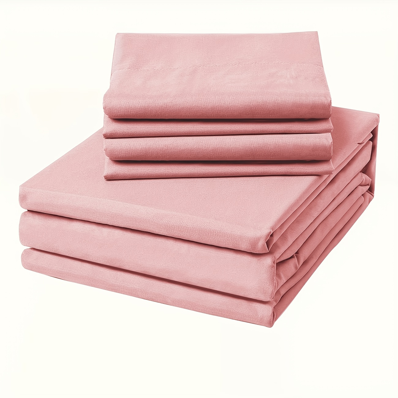 TEMU 1pc Bed Sheet â Hotel Quality, Breathable Microfiber Fabric, And Machine Washable, Luxurious Solid Color â Wrinkle-resistant,, Fade-resistant