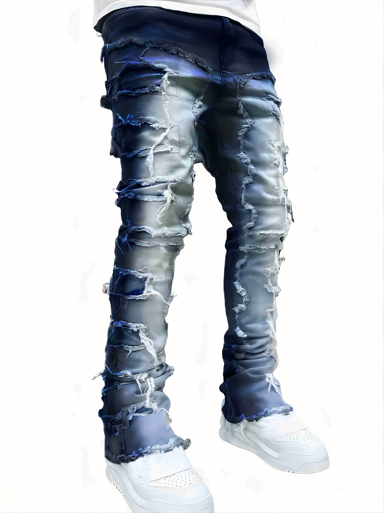 Distressed Jeans Jeans Pant New Design 2019 Men's Casual